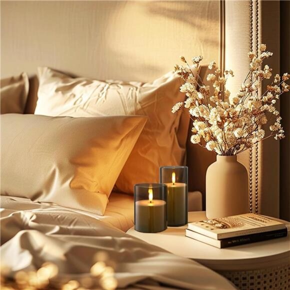 Flameless Candles Battery Operated Candles- Flickering LED Candles - Picture 4 of 7